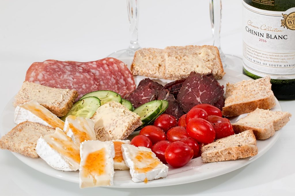 Charcuterie et fromages